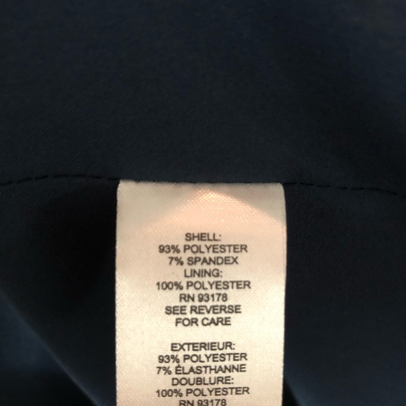 NWOT Tahari polka dot navy jacket - Picture 5 of 5